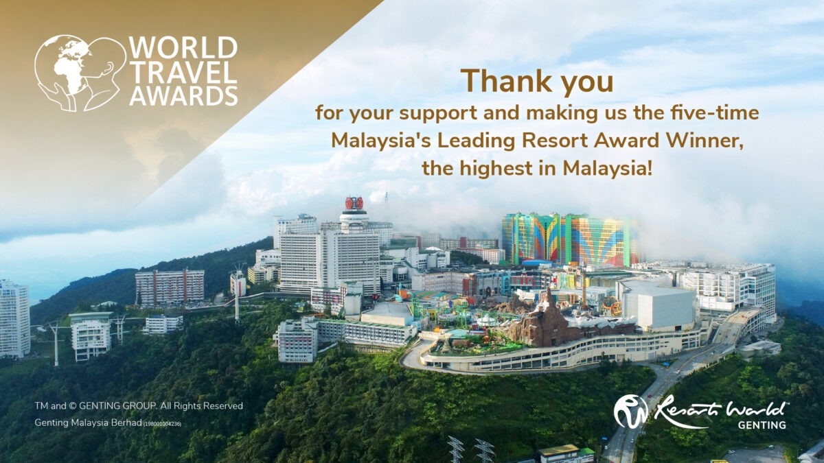 Resorts World Genting Crowned ‘Malaysia’s Leading Resort’ for Fifth Time