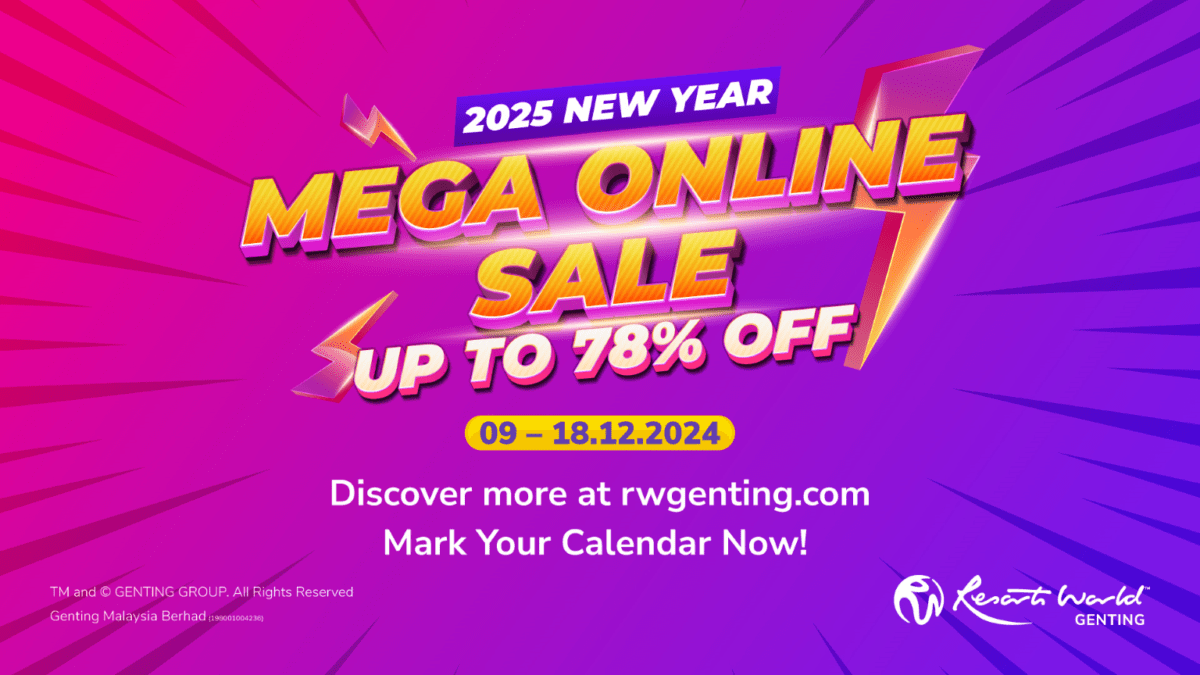 Resorts World Genting Launches Mega Online Sale with Massive Discounts