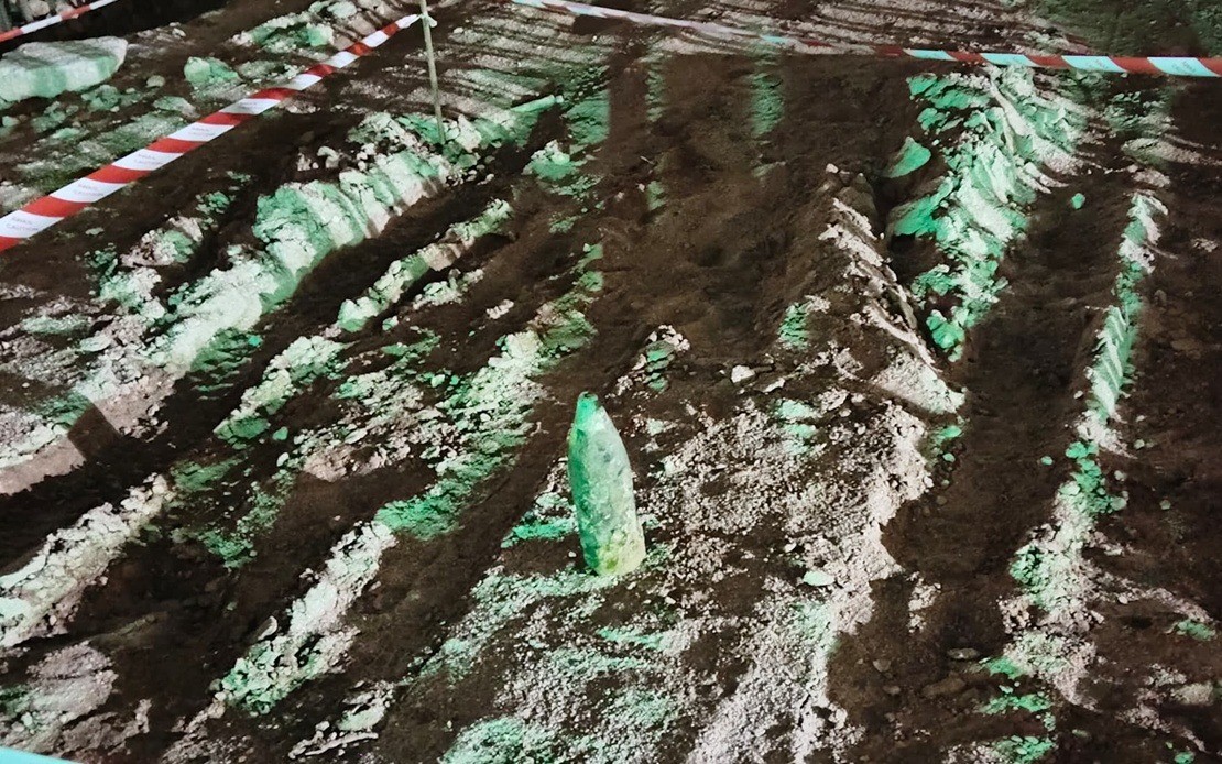 Suspense at Tanjung Tokong Construction Site as Bomb Discovered